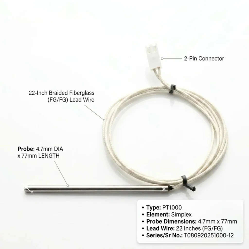 Henny Penny fryer temperature probe